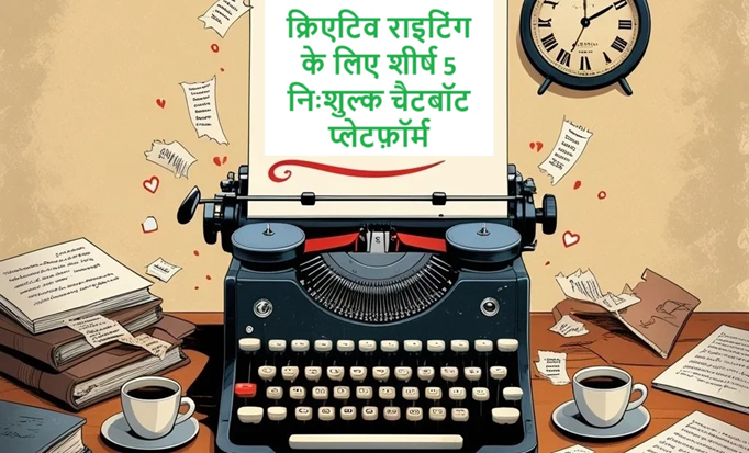 क्रिएटिव राइटिंग के लिए शीर्ष 5 निःशुल्क चैटबॉट प्लेटफ़ॉर्म